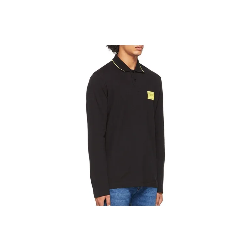 VERSACE JEANS COUTURE Polo Shirts Men Black-7