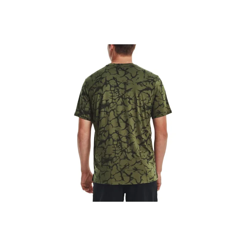 Under Armour Rush T Shirts Men Green-3