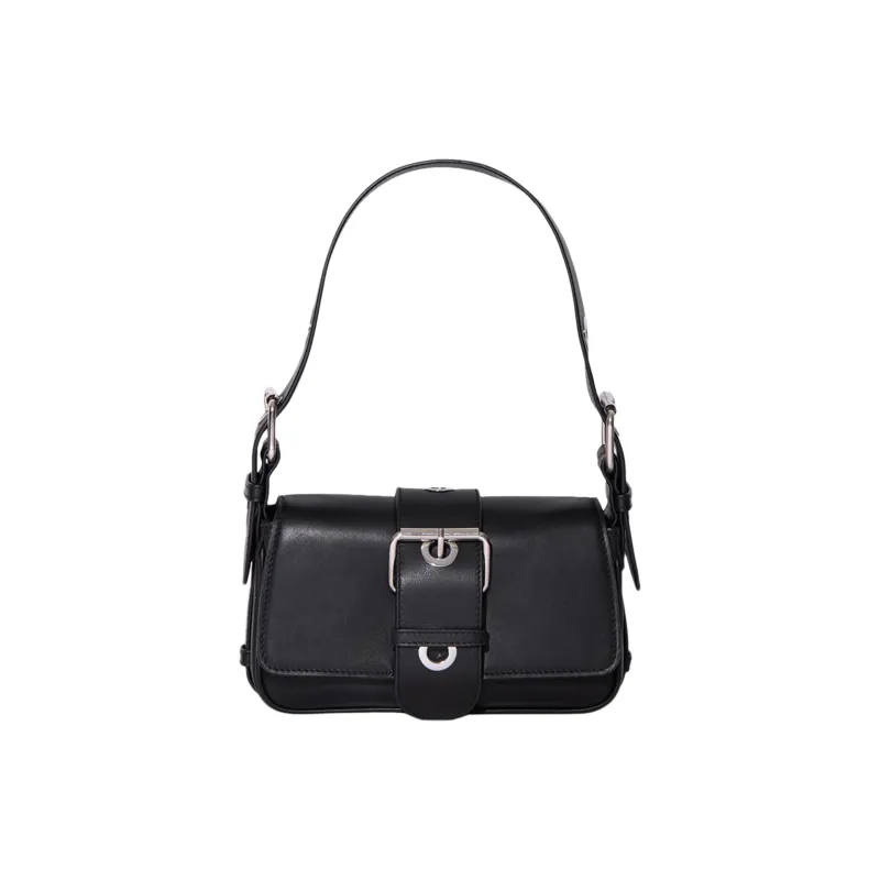 By Far Eloise Leather Shoulder Bag-0