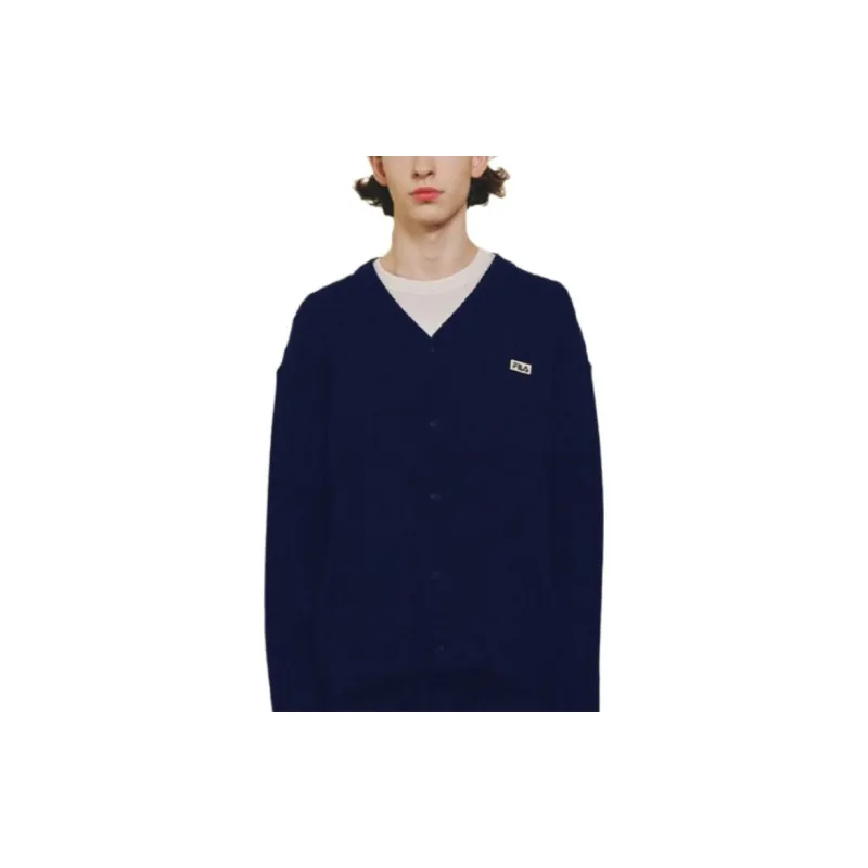 FILA Sweaters Unisex Navy Blue-2