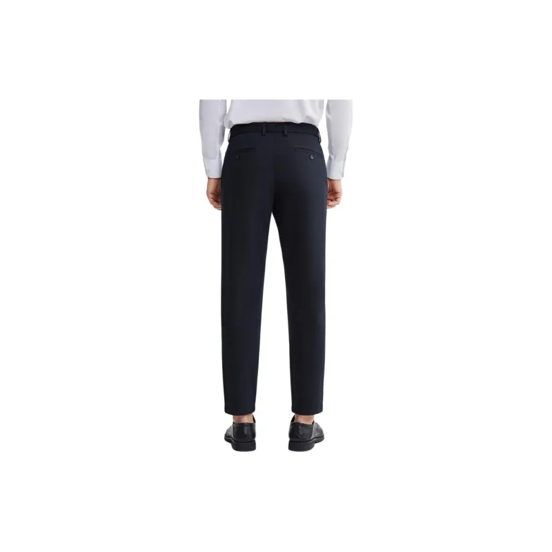 SUNDANCE Casual Pants Men's Navy Blue-2