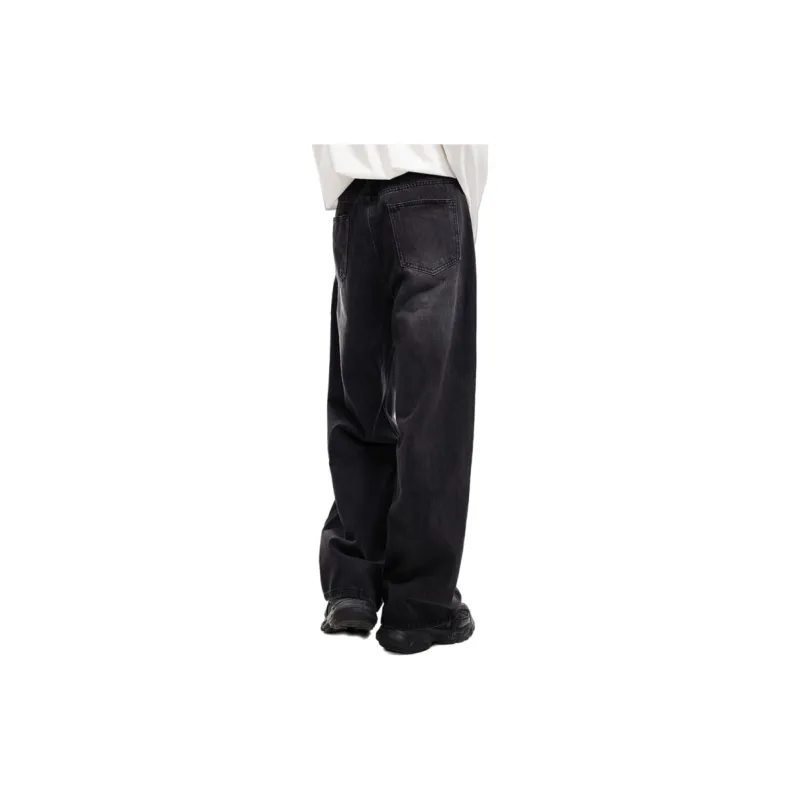 Voguo Relay Elastic Waistband Jeans Men's-19