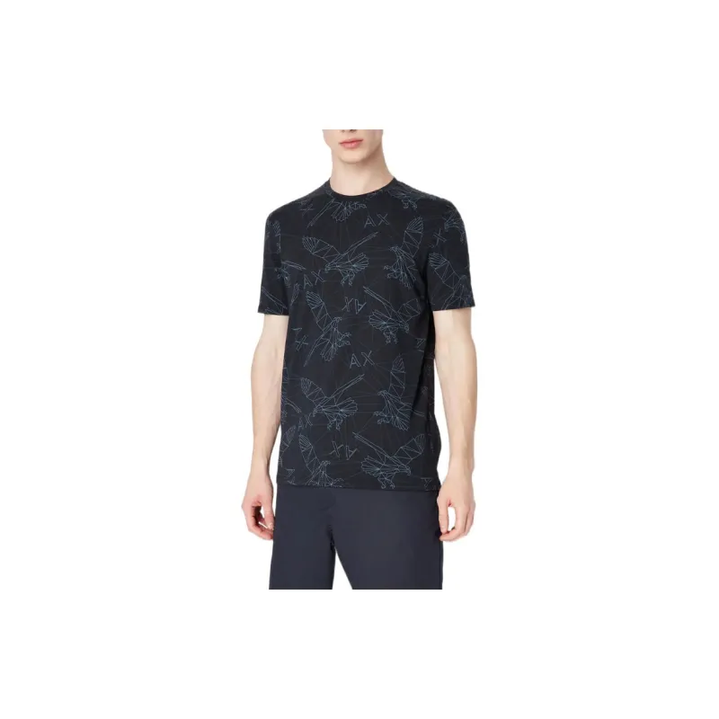 ARMANI EXCHANGEAE SS23 T Shirt Men's Marine Blue-3