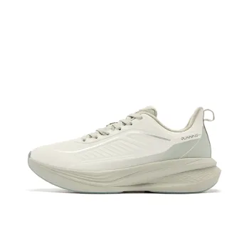 QIAODAN Rainwing 4.0 Running Shoes Men Low Top Birch White/Mist Green