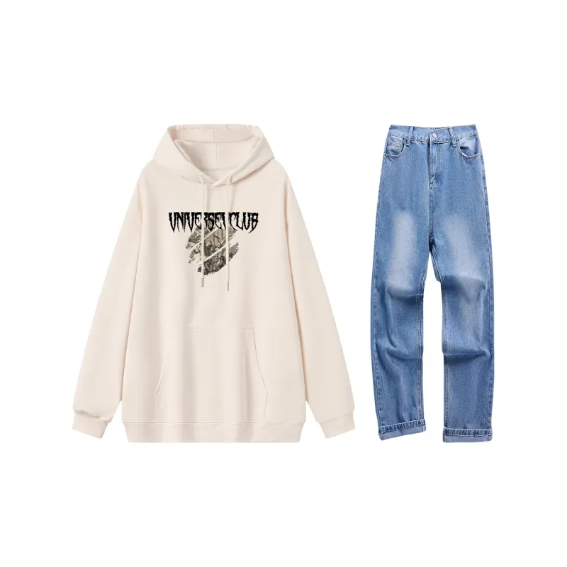 VniVerseVClub Sweatshirt Set Unisex-19