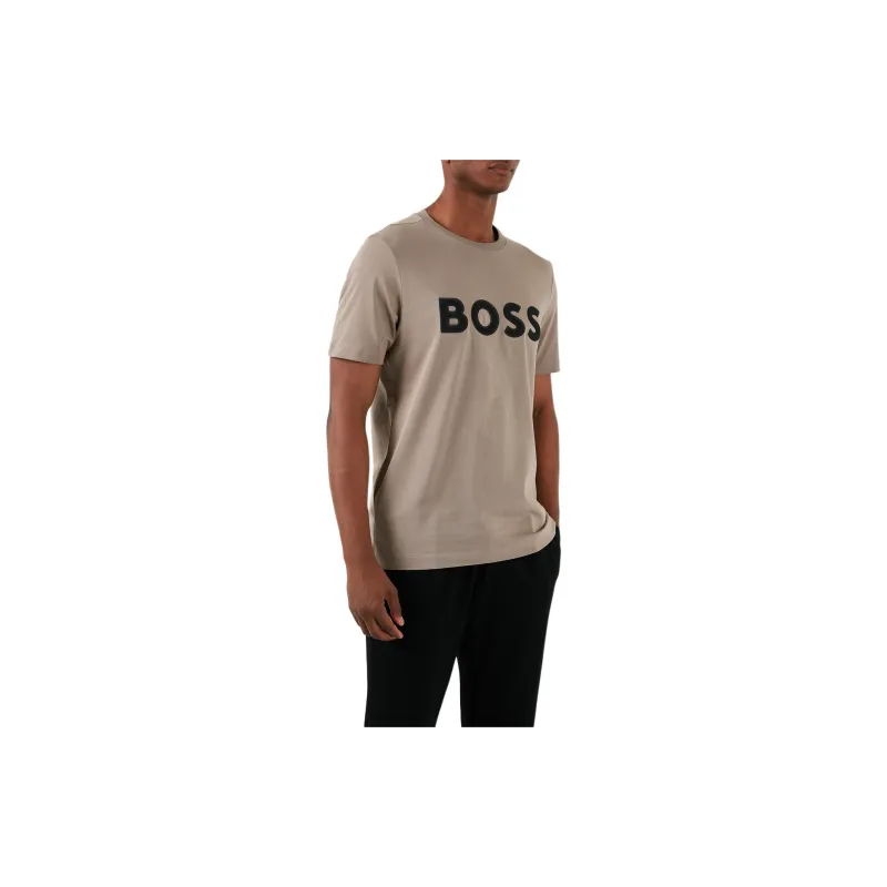 HUGO BOSS T Shirts Men Khaki-2