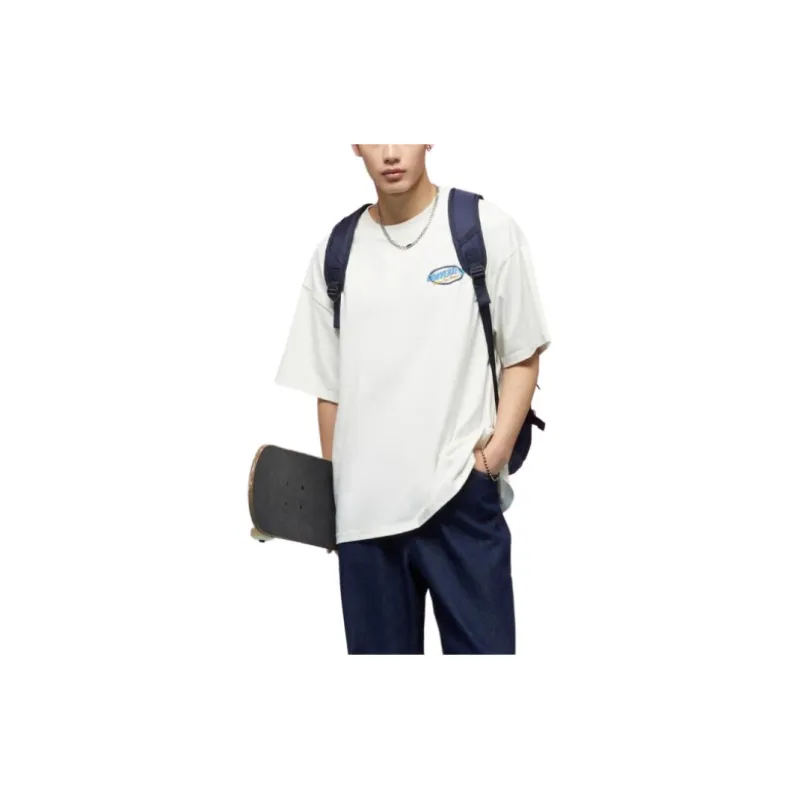 Converse SKATE VIBE T Shirt Men's White-2