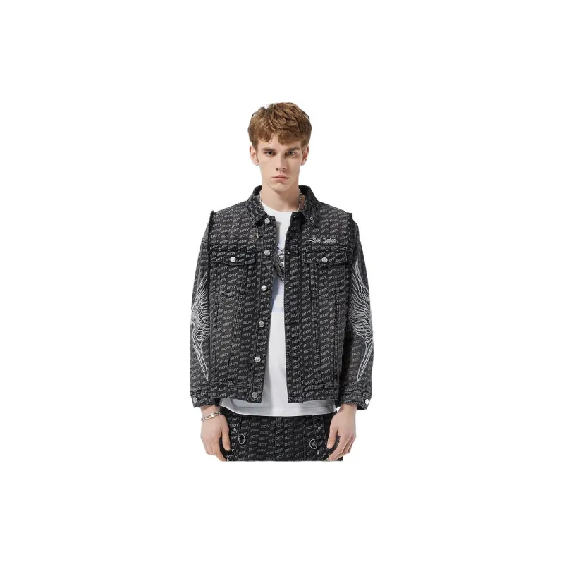 Boy London Jackets Unisex Black-4