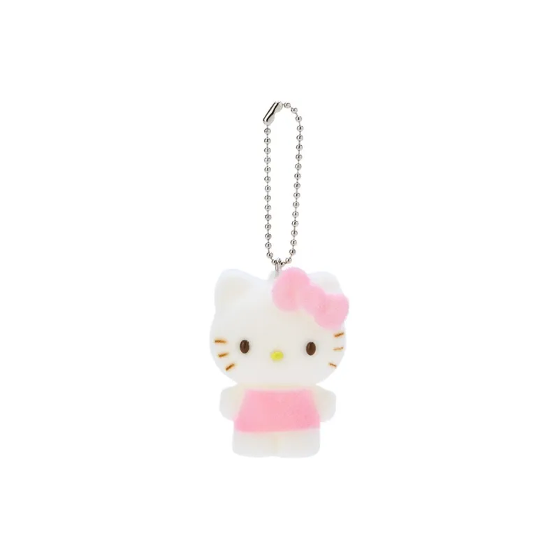 Sanrio Hello Kitty Flock Collection Dolls Plush Pendant 3cm Height-0