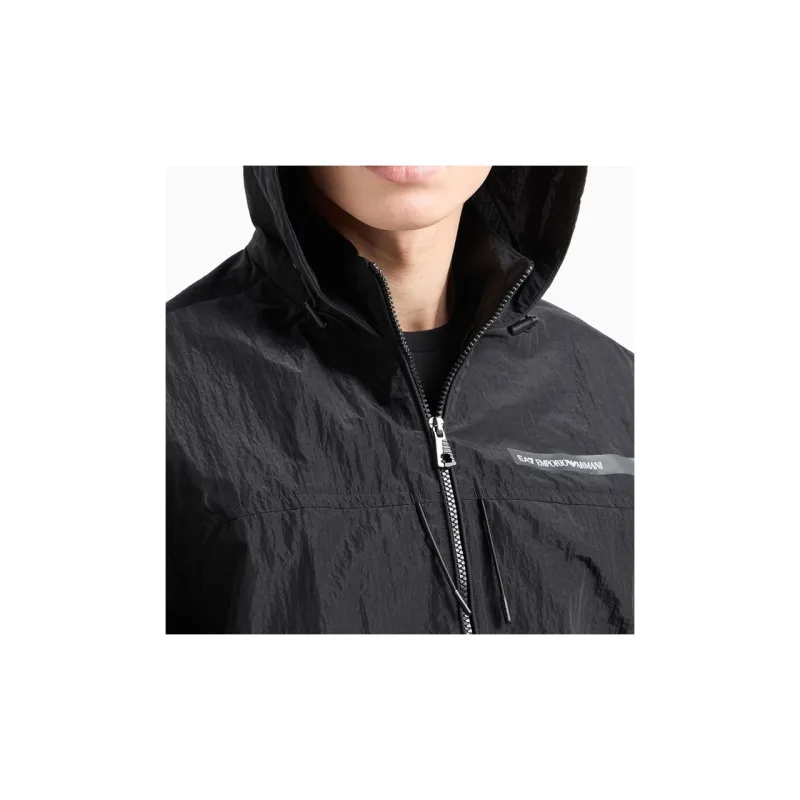 EMPORIO ARMANI EA7 SS24 Jackets Coats Unisex Black-4