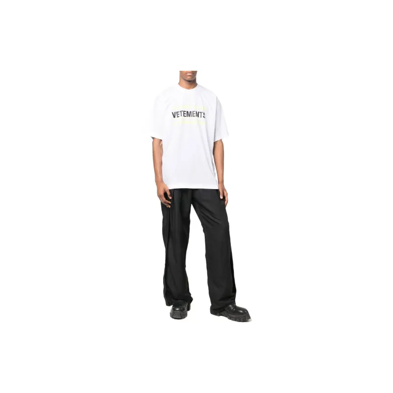Vetements T Shirts Unisex White-3