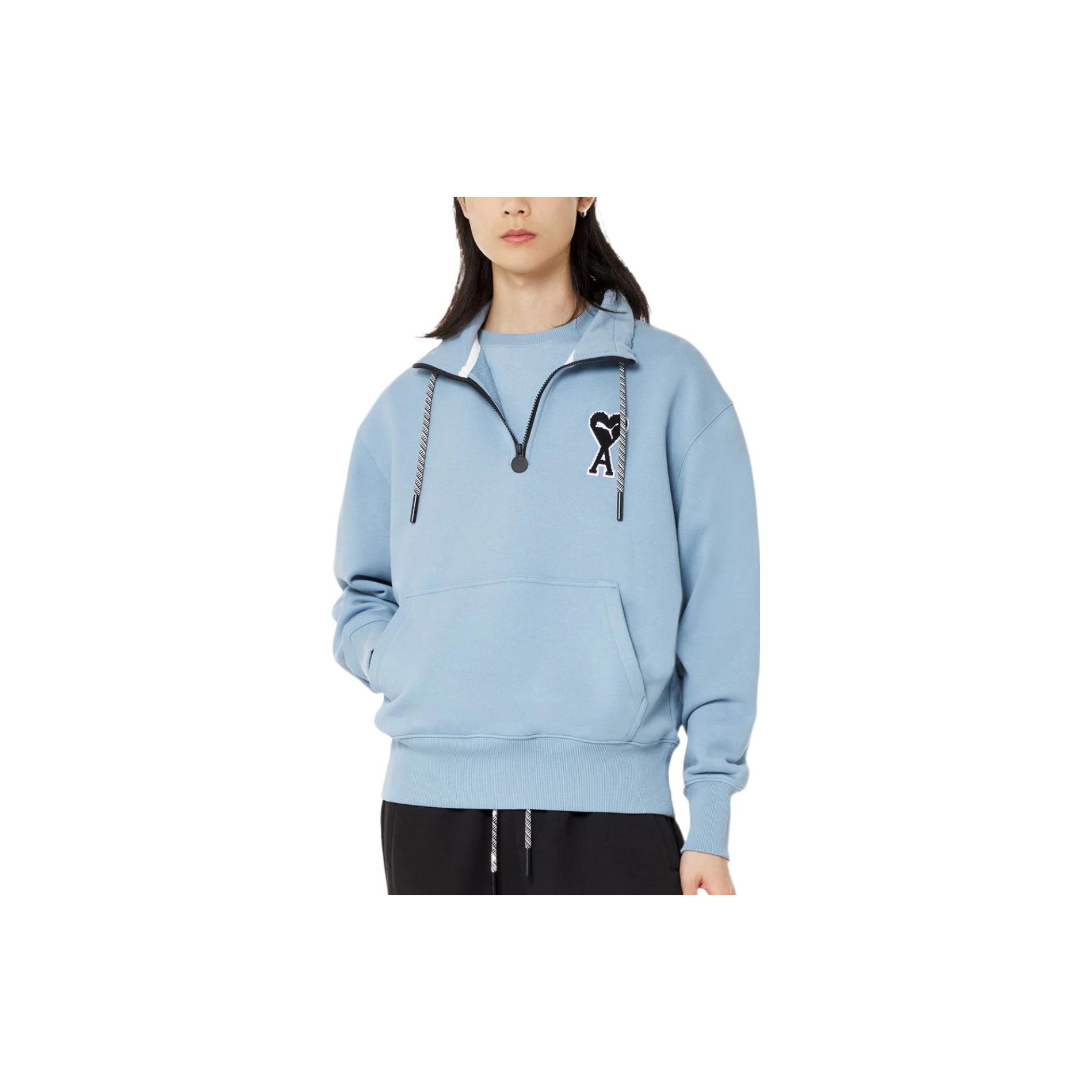 PUMA X Ami Half Zip Sweatshirt S - POIZON PUMA X Ami Half Zip Sweatshirt S - POIZON