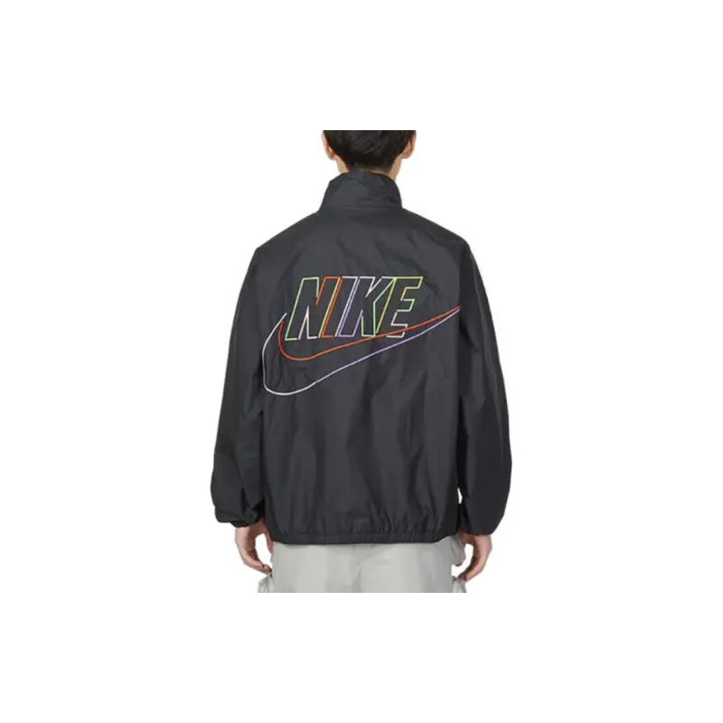 Nike Jackets Men Black-2