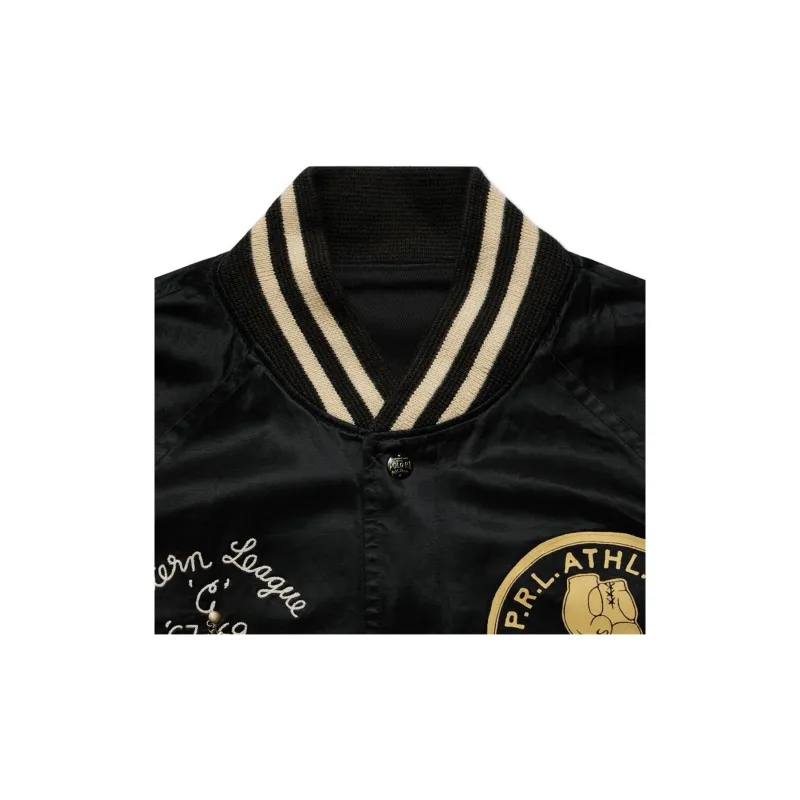 Polo Ralph Lauren Baseball Jacket Unisex Black-4