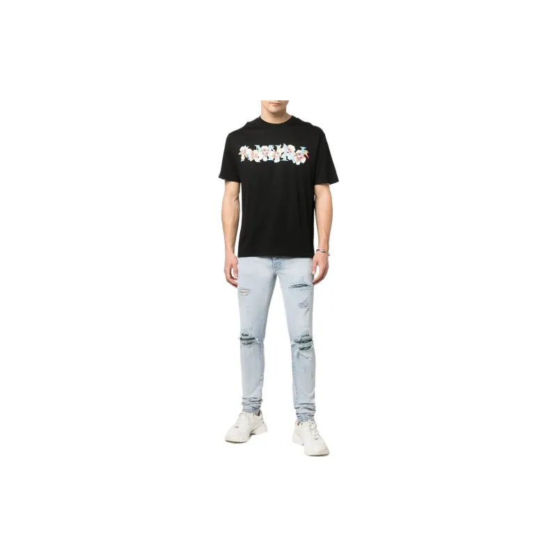 AMIRI Hibiscus Logo Tee-2