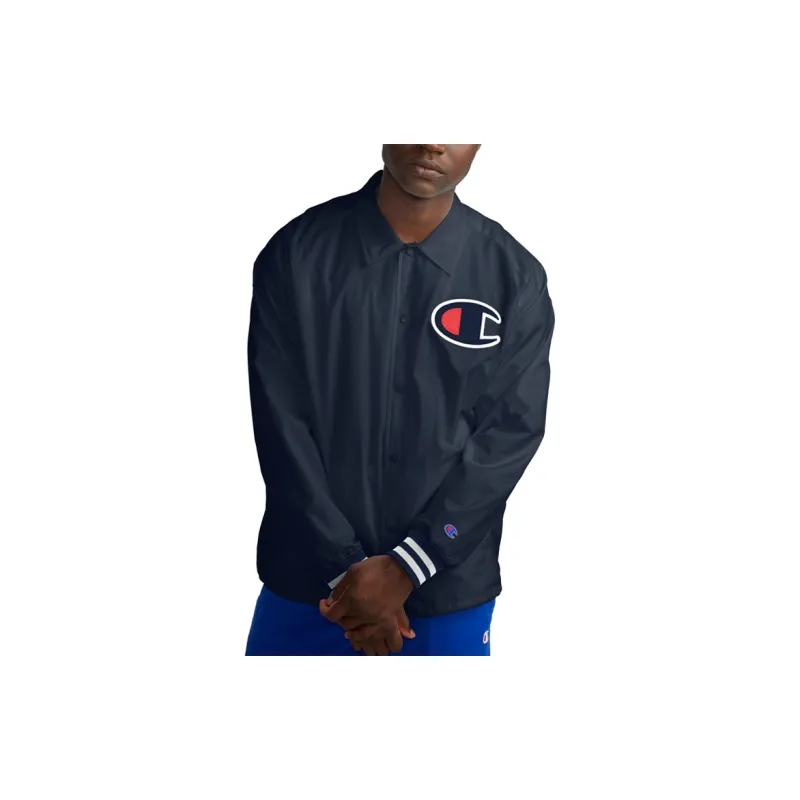 Champion Jacket US Version Unisex Navy Blue-3
