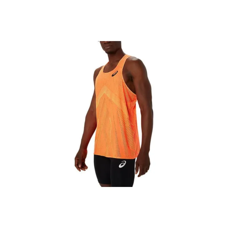 Asics ACTIBREEZE SINGLET Tank Tops Men Orange-4