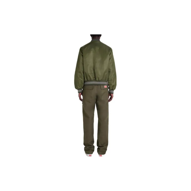 KENZO Embroidered logo Bomber Jacket-3