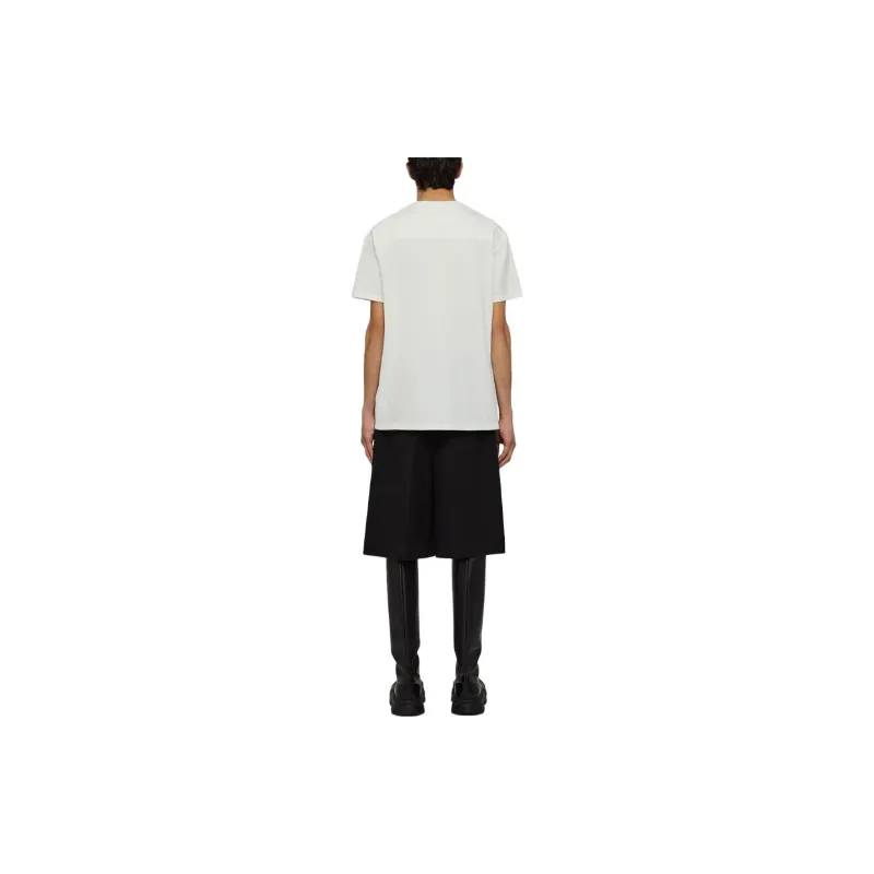JIL SANDER Logo Plaque Crewneck T Shirt-2