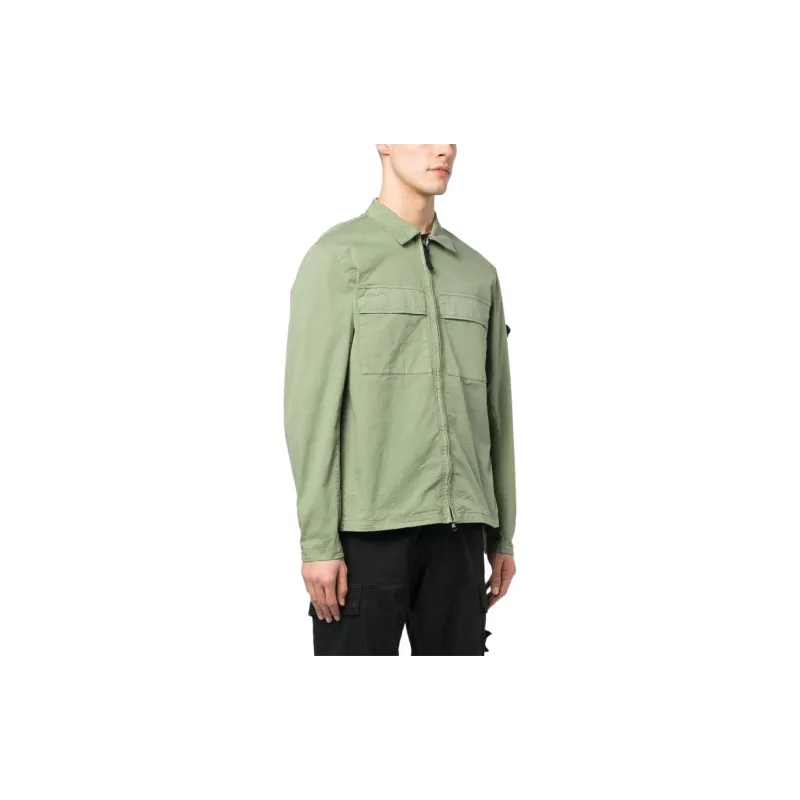 STONE ISLAND Jacket Men's Light Green-3
