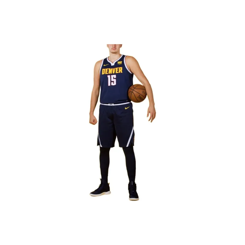 Nike X NBA Basketball Jerseys Men Collegiate Marine Blue-2