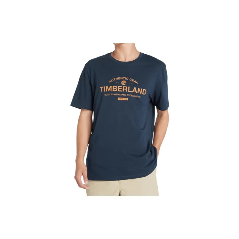 Timberland T Shirt Men's Dark Sapphire-2