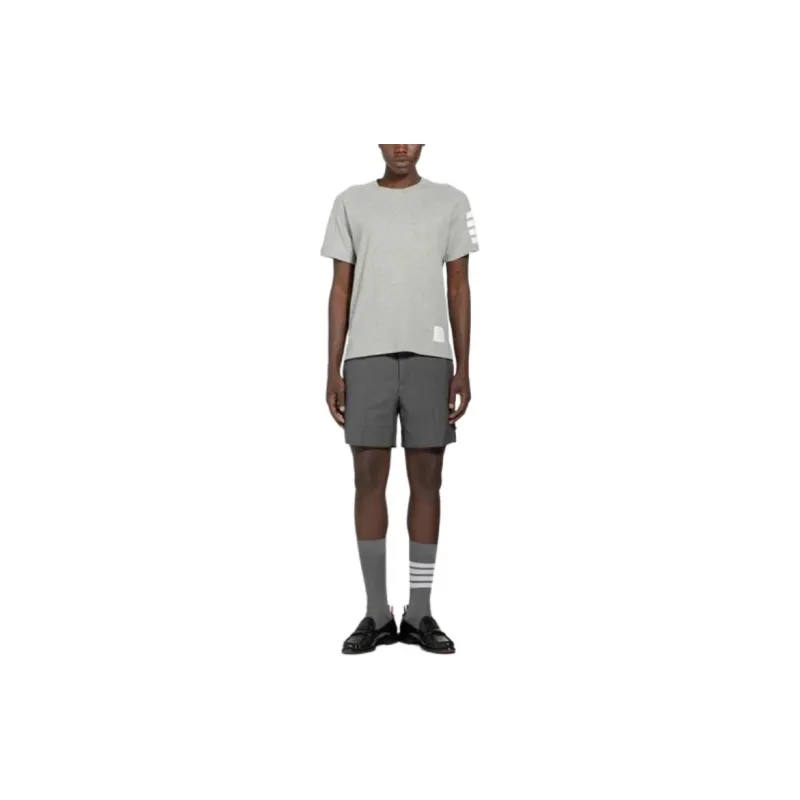 THOM BROWNE 4 Bar Stripe Crewneck T Shirt-1