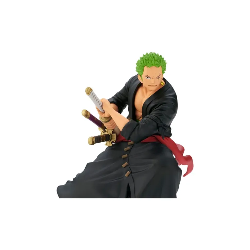 BANPRESTO Roronoa Zoro Glass Factory Battle Record Collection One Piece Bonus Gifts-7