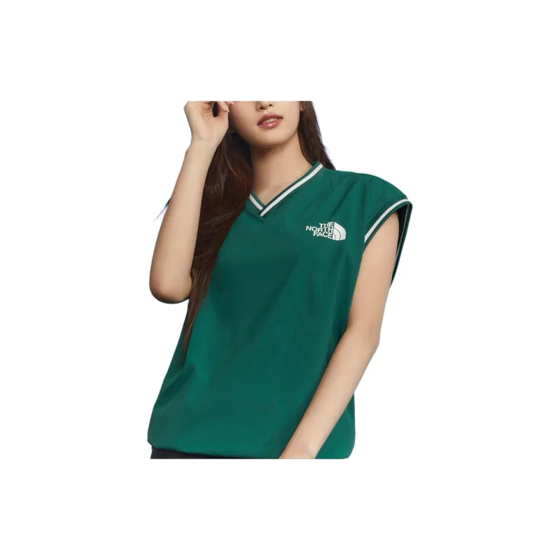 THE NORTH FACE Tank Tops Unisex Dark Green-2
