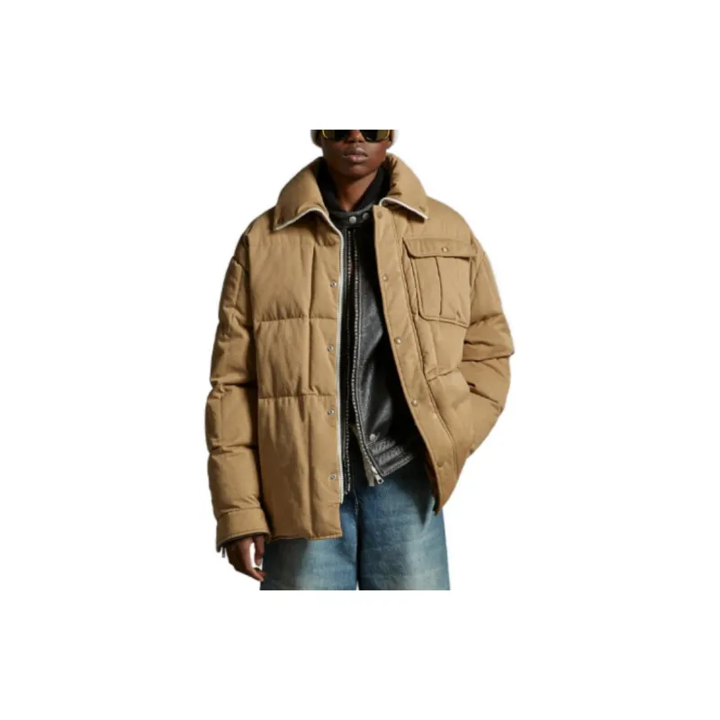 Palm Angels X MONCLER GENIUS MONCLER GENIUS X PALM ANGEL Down Jackets Unisex Camel-3