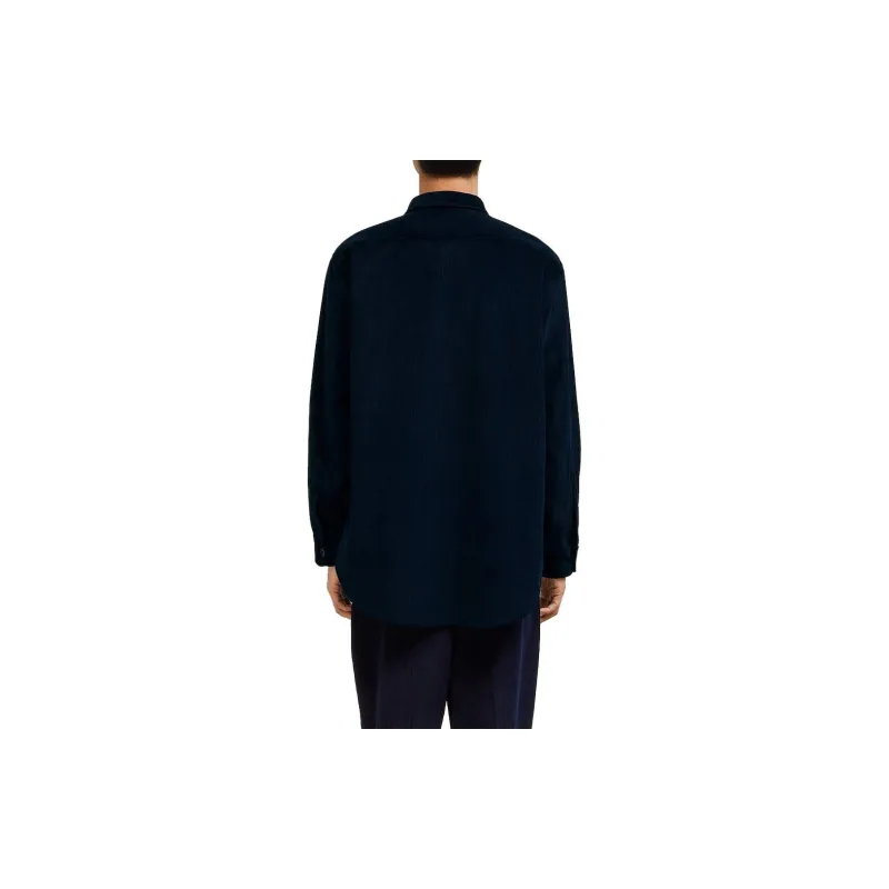 AMIPARIS Classic collar Corduroy Shirt Jacket-2