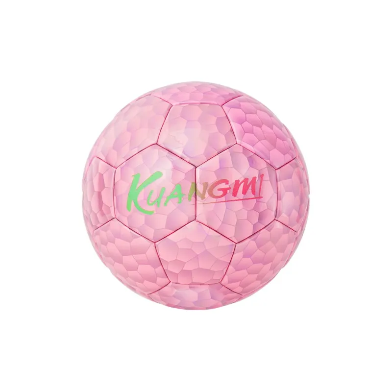 Kuangmi Size 5 Soccer PU Seamless Thermal bonding Unisex-15