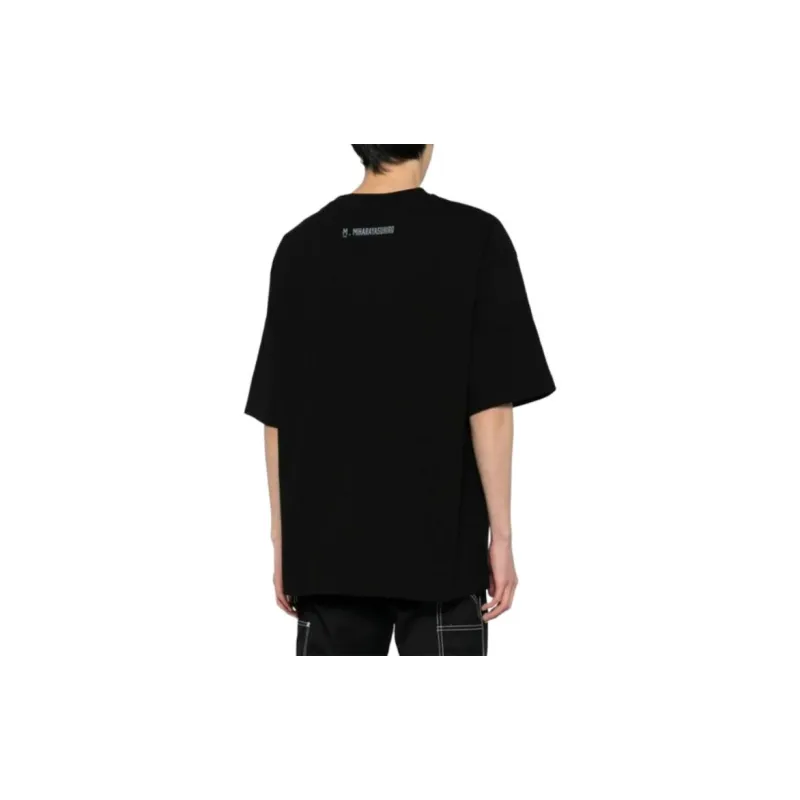 Maison Mihara Yasuhiro Logo Printed Crewneck T Shirt-2