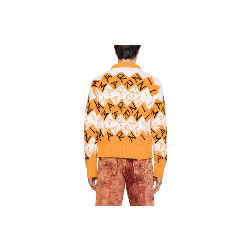 MARNI 3D Blocks Logo Sweater-2