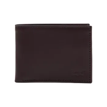 Levi’s Grained Leather Wallet Men's Brown
