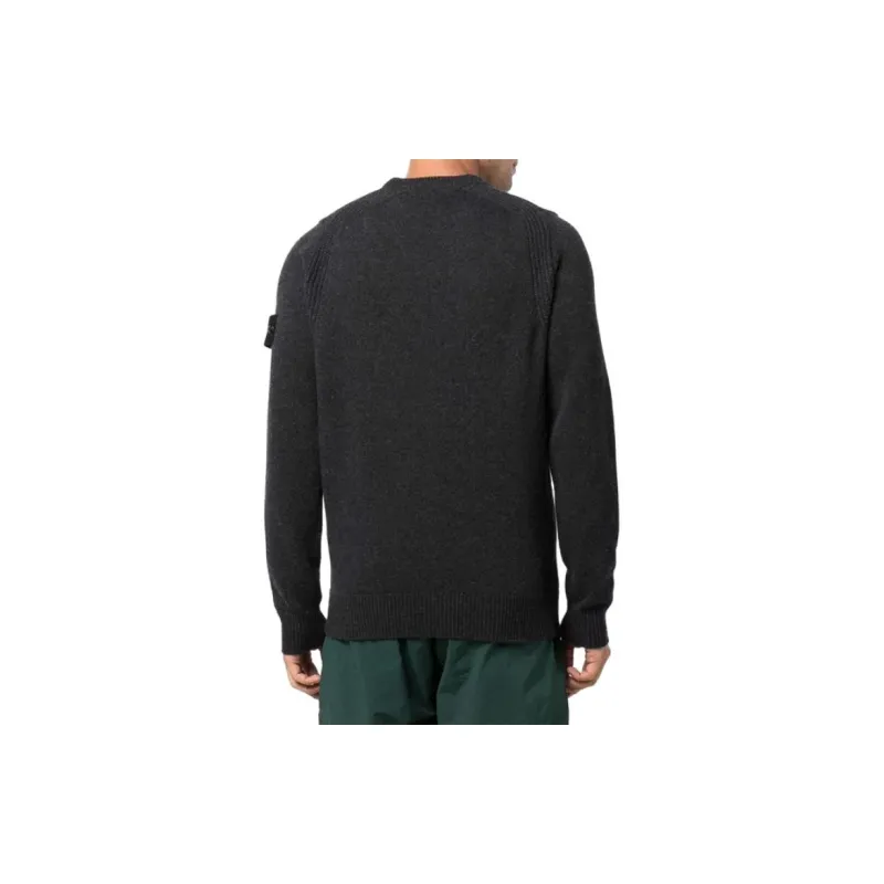 STONE ISLAND Sweater Men's Charcoal Gray-2