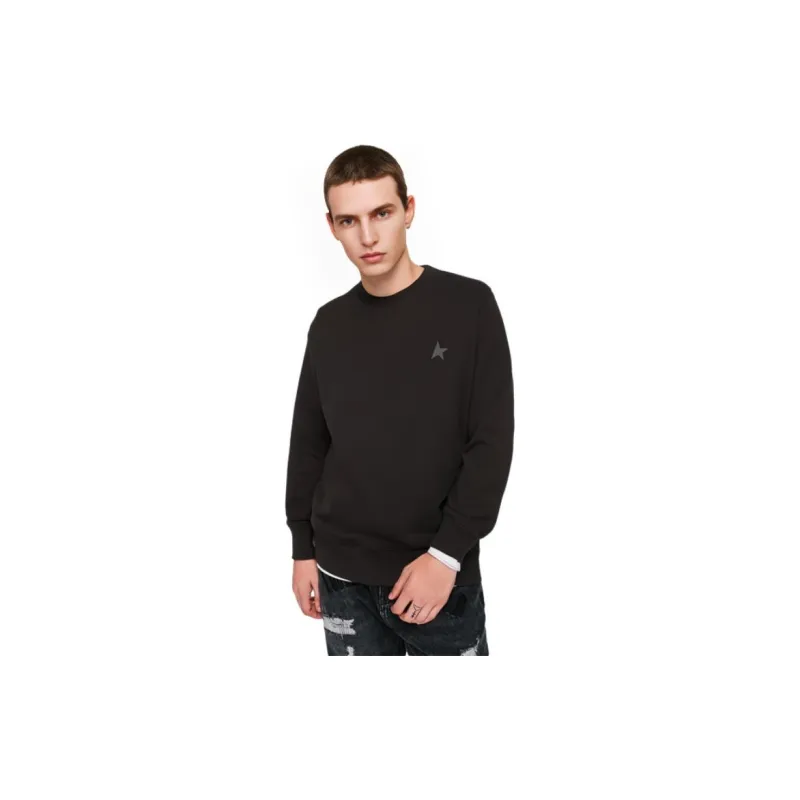 Golden Goose Logo print Cotton Sweatshirt-6