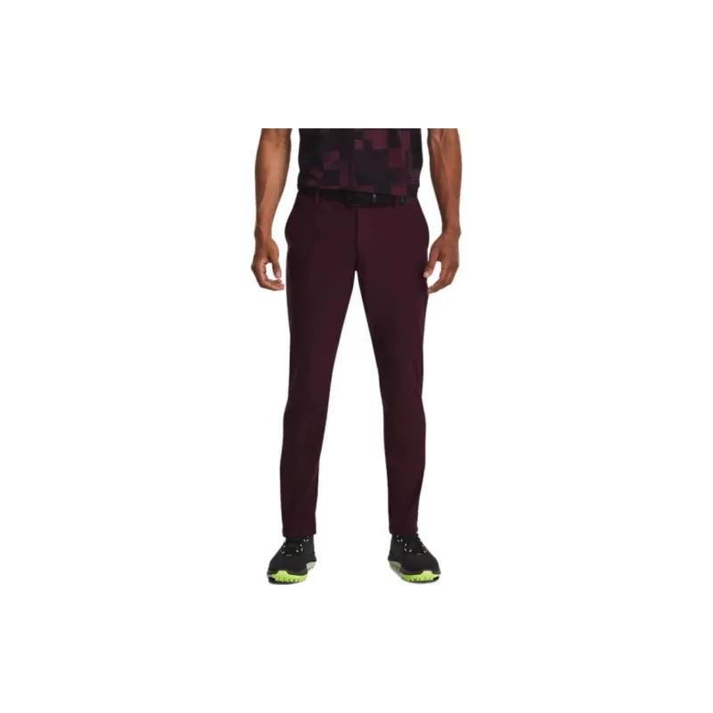 Under Armour Casual Pants Men Burgundy-2
