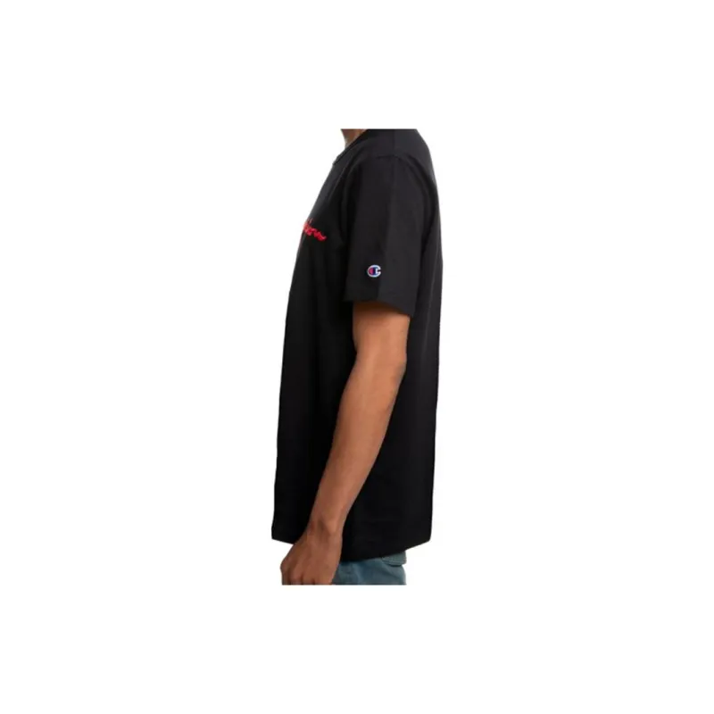 Champion T Shirt US Version Unisex Black-3