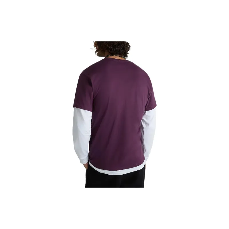Vans T-Shirts Men Purple-4