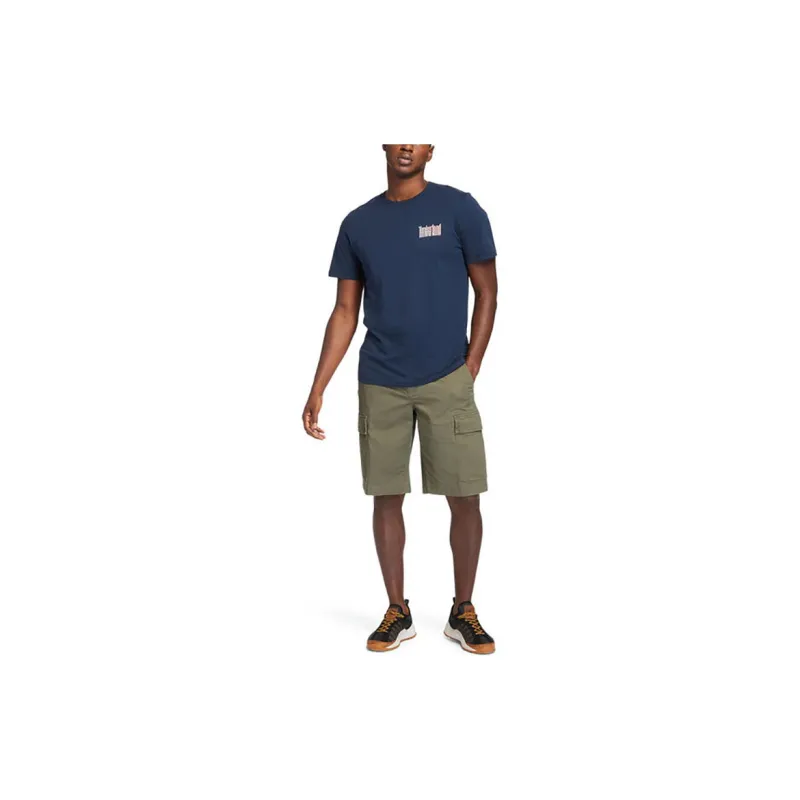 Timberland T Shirt Men's Dark Sapphire-3