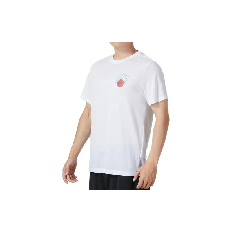 Nike Set in Sleeve T Shirt Men's Men's White White-3