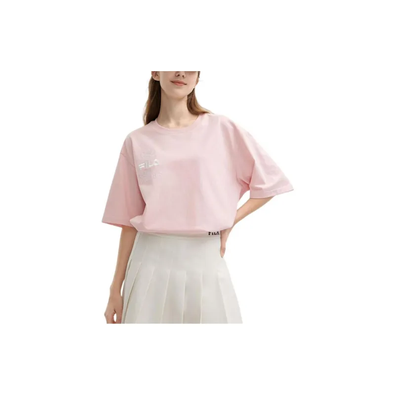 FILA SS24 T Shirt Unisex Breeze Pink-2