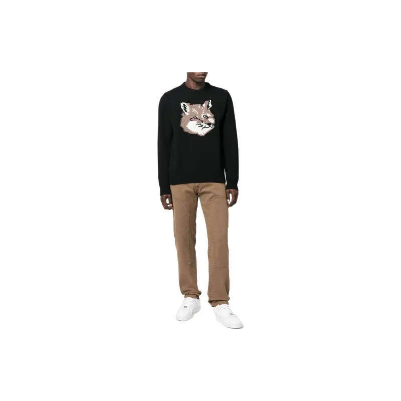 Maison Kitsune Sweaters Men Black-1