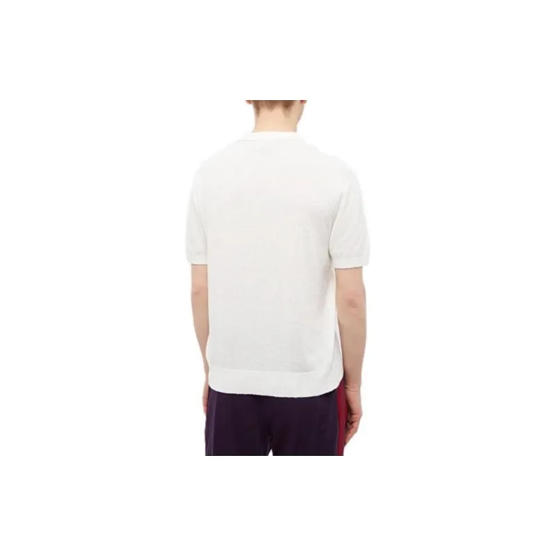 Stussy Textured Short Sleeve Polo Sweater-3