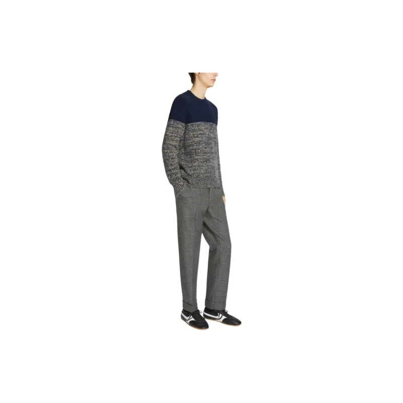 DRIES VAN NOTEN Wool Trousers-3
