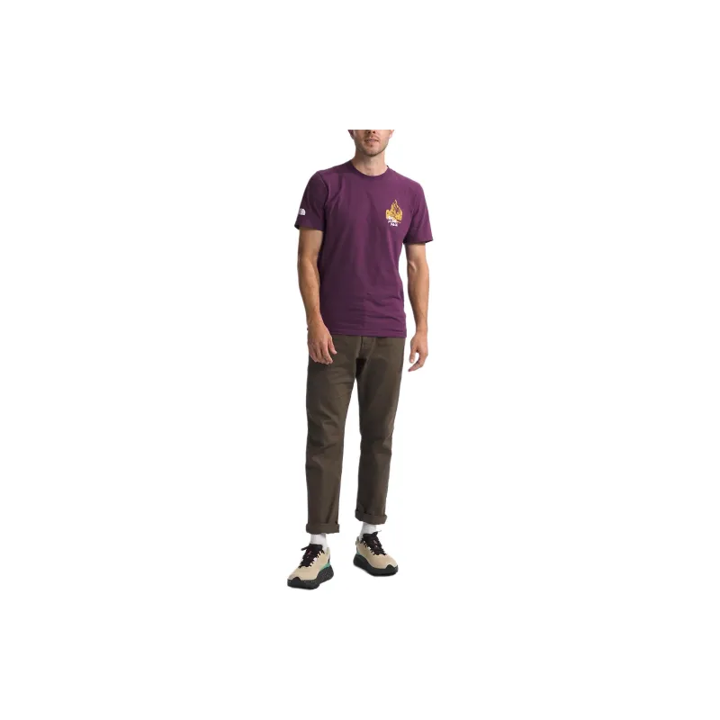 THE NORTH FACE T Shirt Men's Black Currant Purple-2