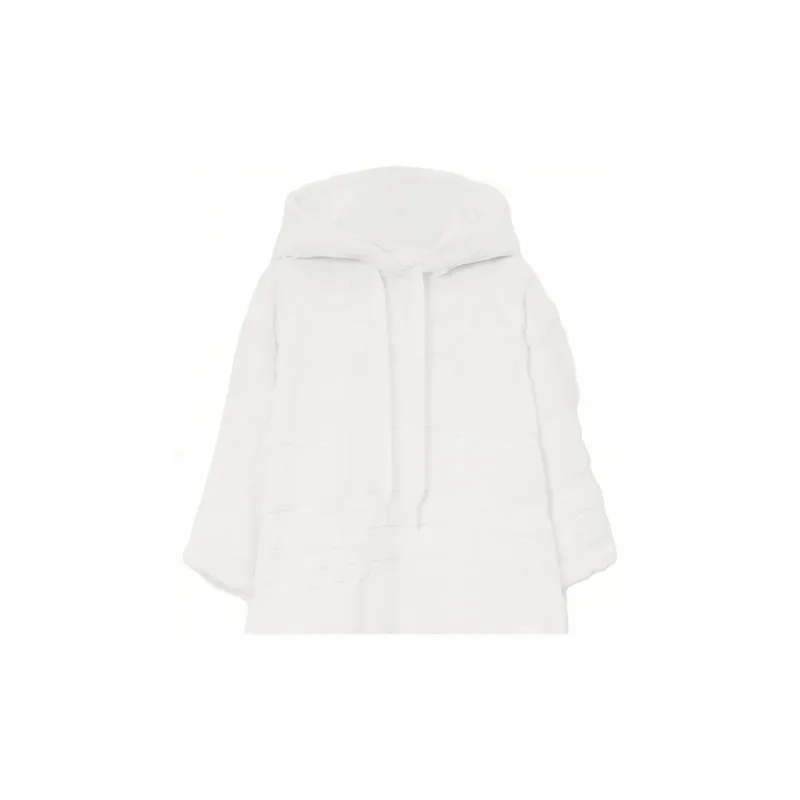 Burberry Towelling Check Short Sleeve Hoodie-3