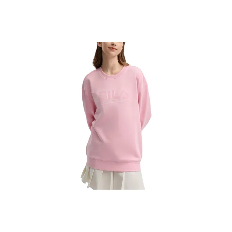 FILA ORIGINALE Sweatshirt Unisex Lotus Orange Pink-2