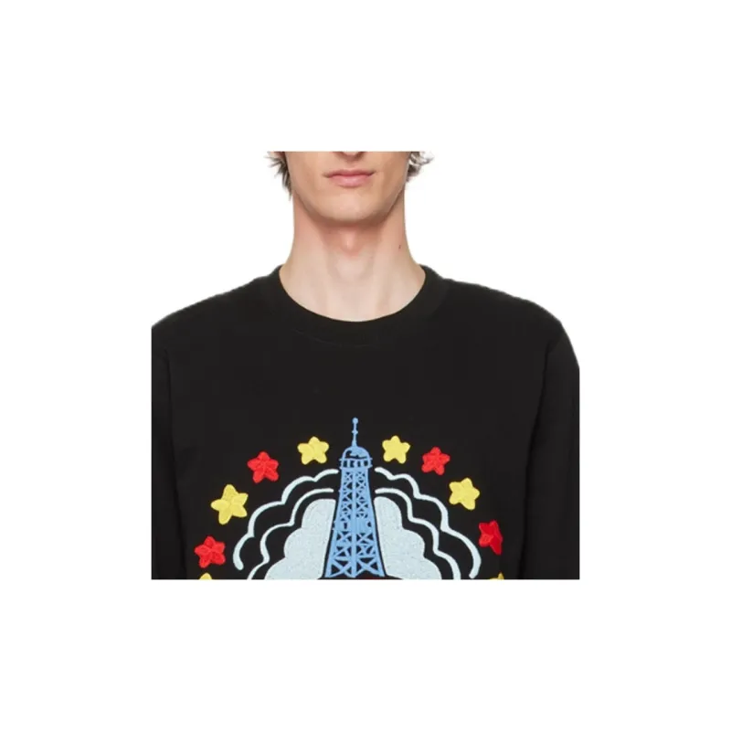 KENZO Drawn Varsity Crewneck Sweatshirt-6